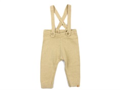 Lil Atelier pants warm sand suspenders